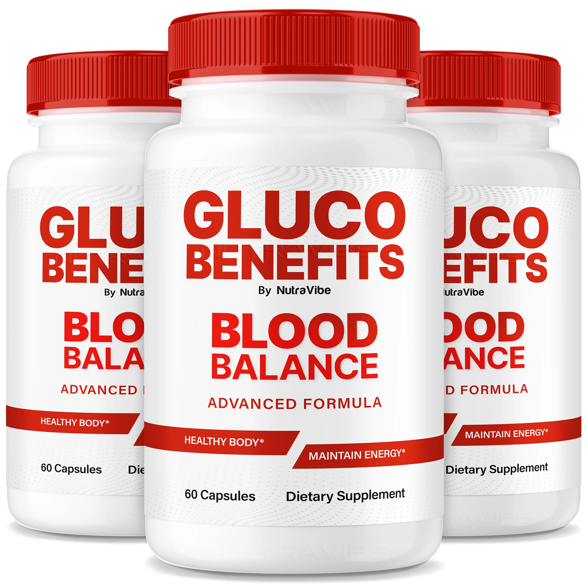 Gluco Benefits Supplement Gluco Benefits 5 Bottle Pack